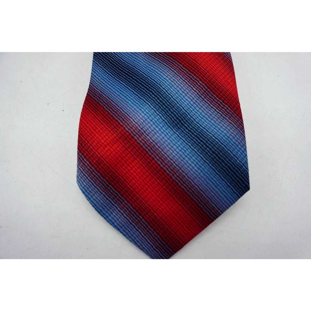 Vintage Polyester Tie Necktie Wide 4" 1970's - image 2