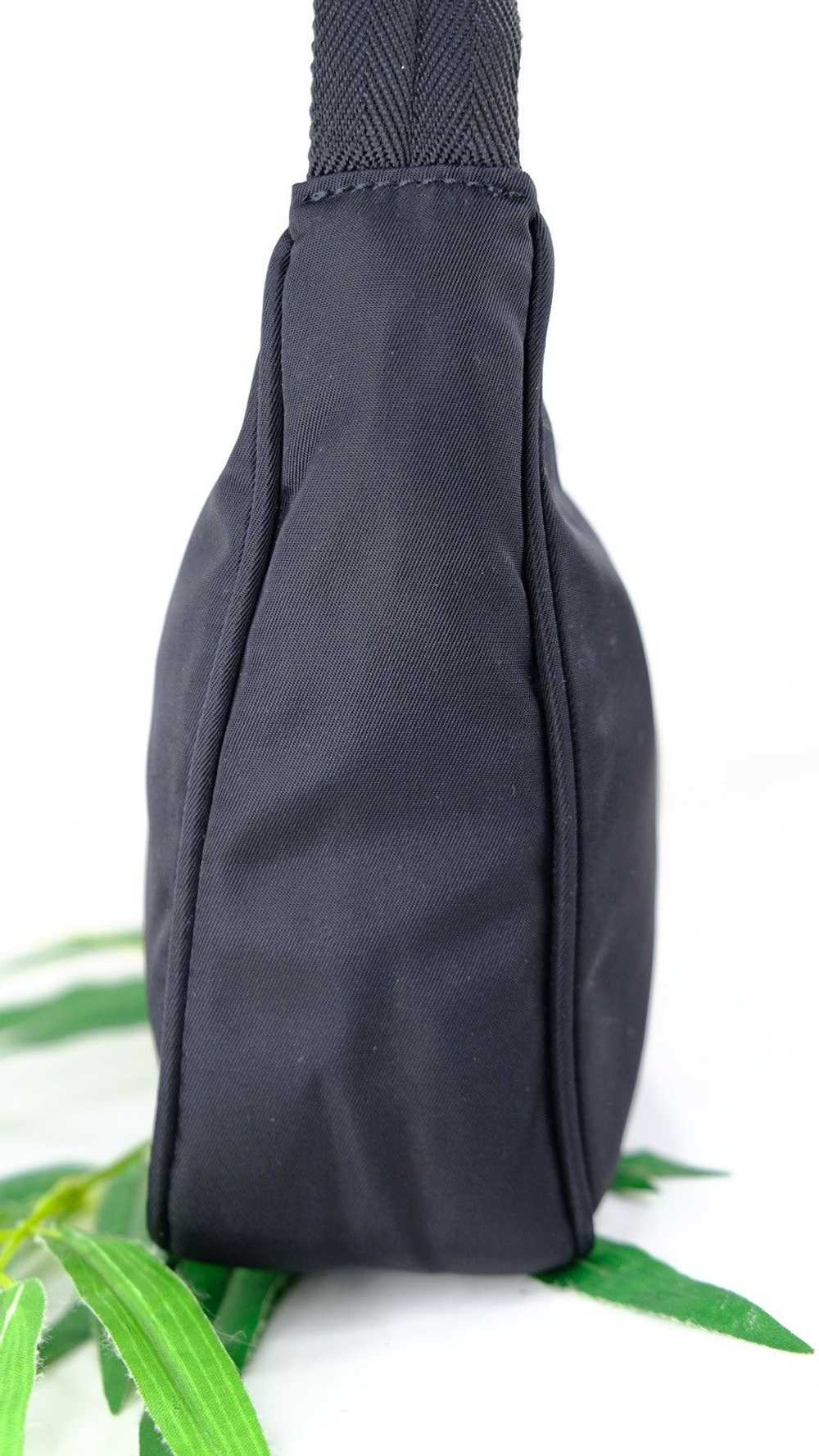 Authentic Vintage Black Nylon Prada hobo bag - image 5