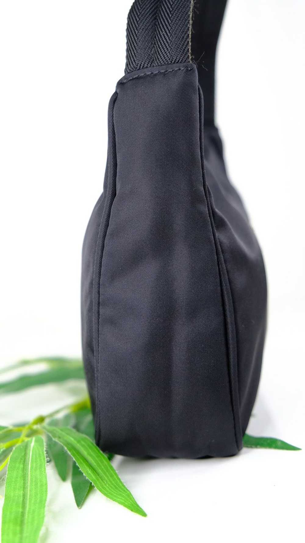 Authentic Vintage Black Nylon Prada hobo bag - image 6