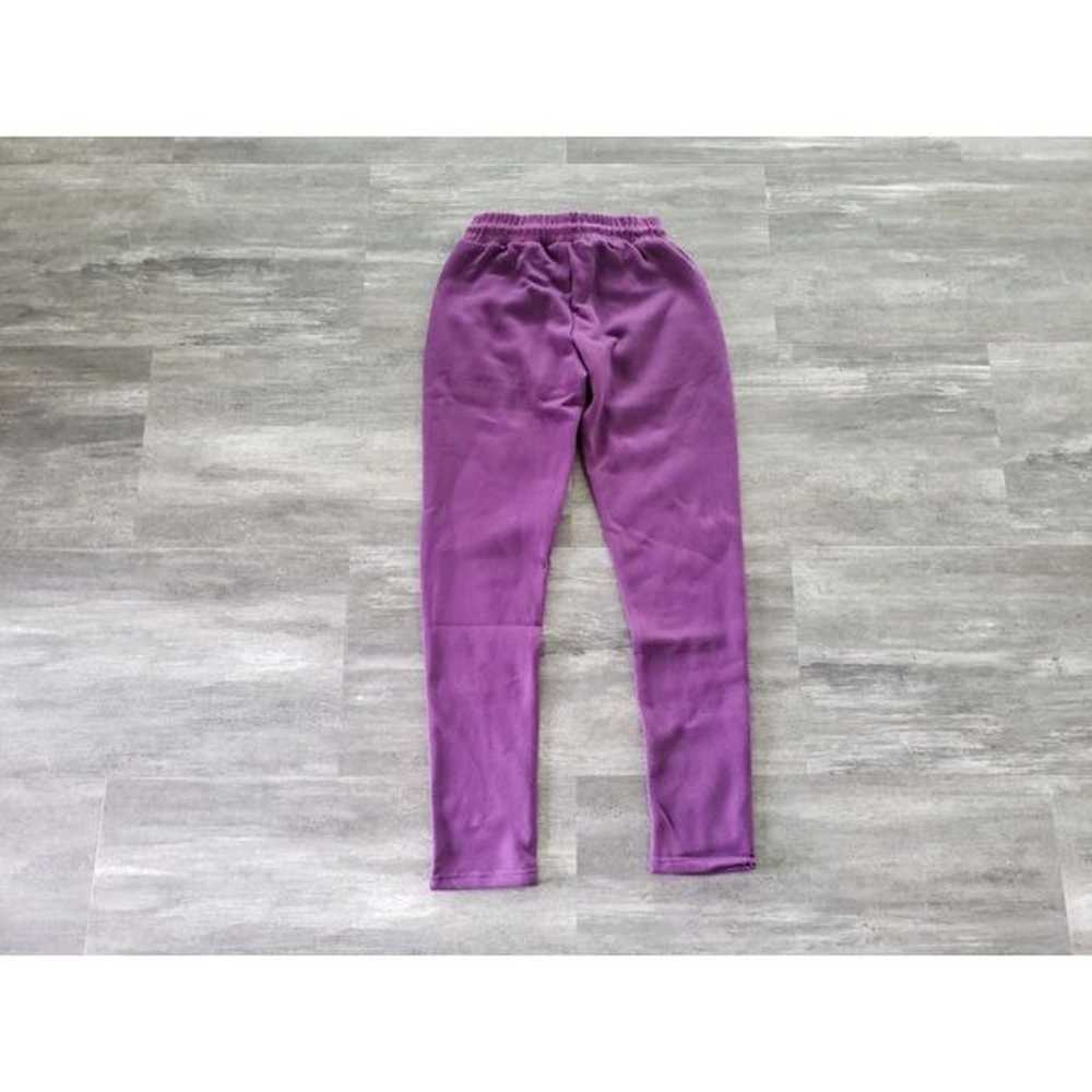 Purple Classic Marquee SweatSuit Bottoms - image 2