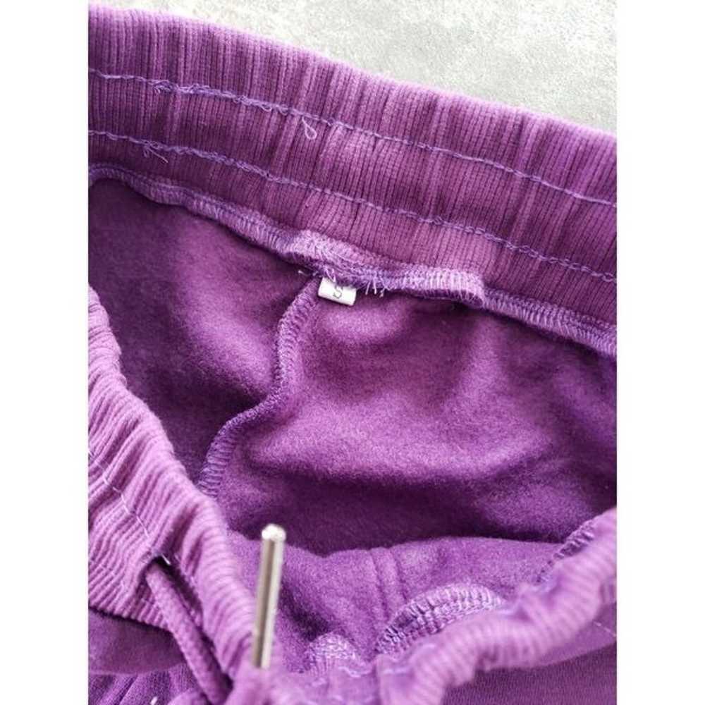 Purple Classic Marquee SweatSuit Bottoms - image 3