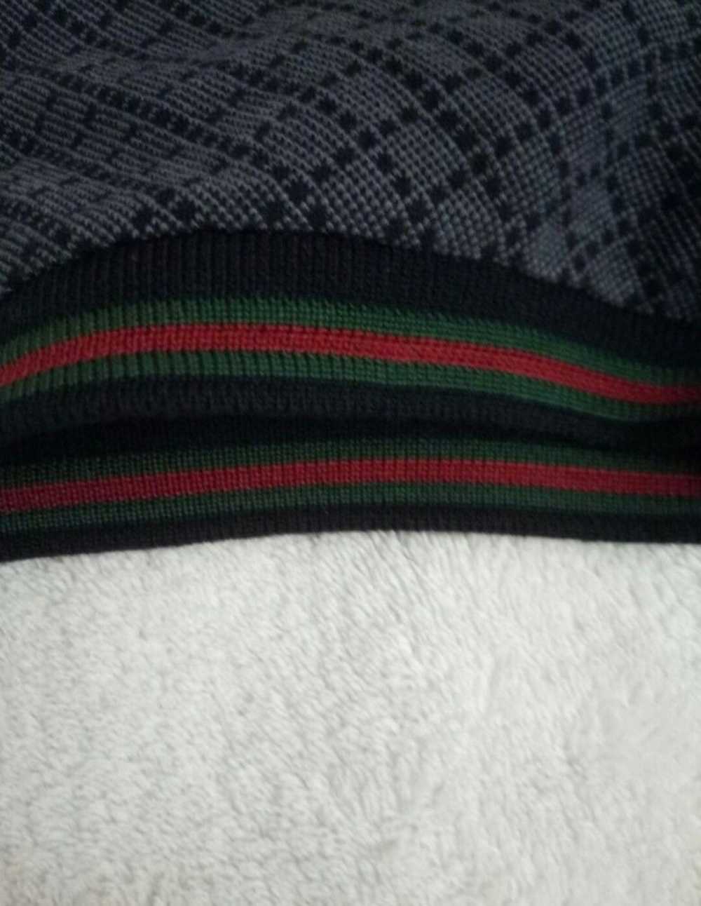 Gucci × Tom Ford Gucci Polo collar stripe monogra… - image 4