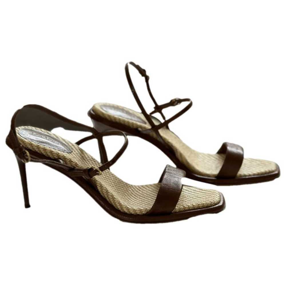 Max Mara Leather sandals - image 1