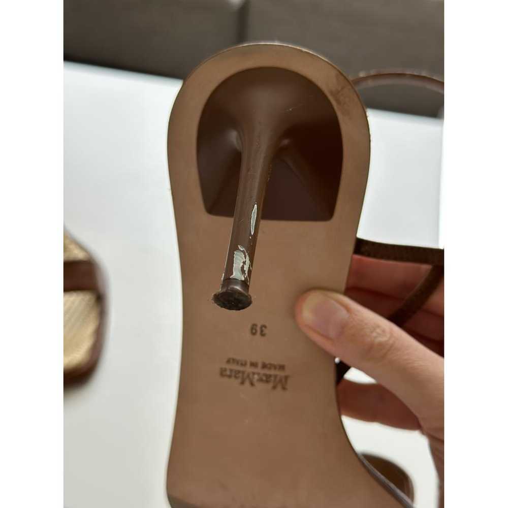 Max Mara Leather sandals - image 6