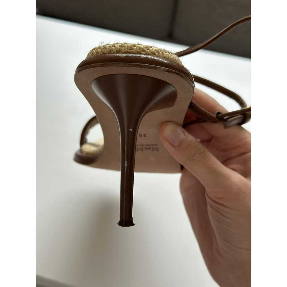 Max Mara Leather sandals - image 7