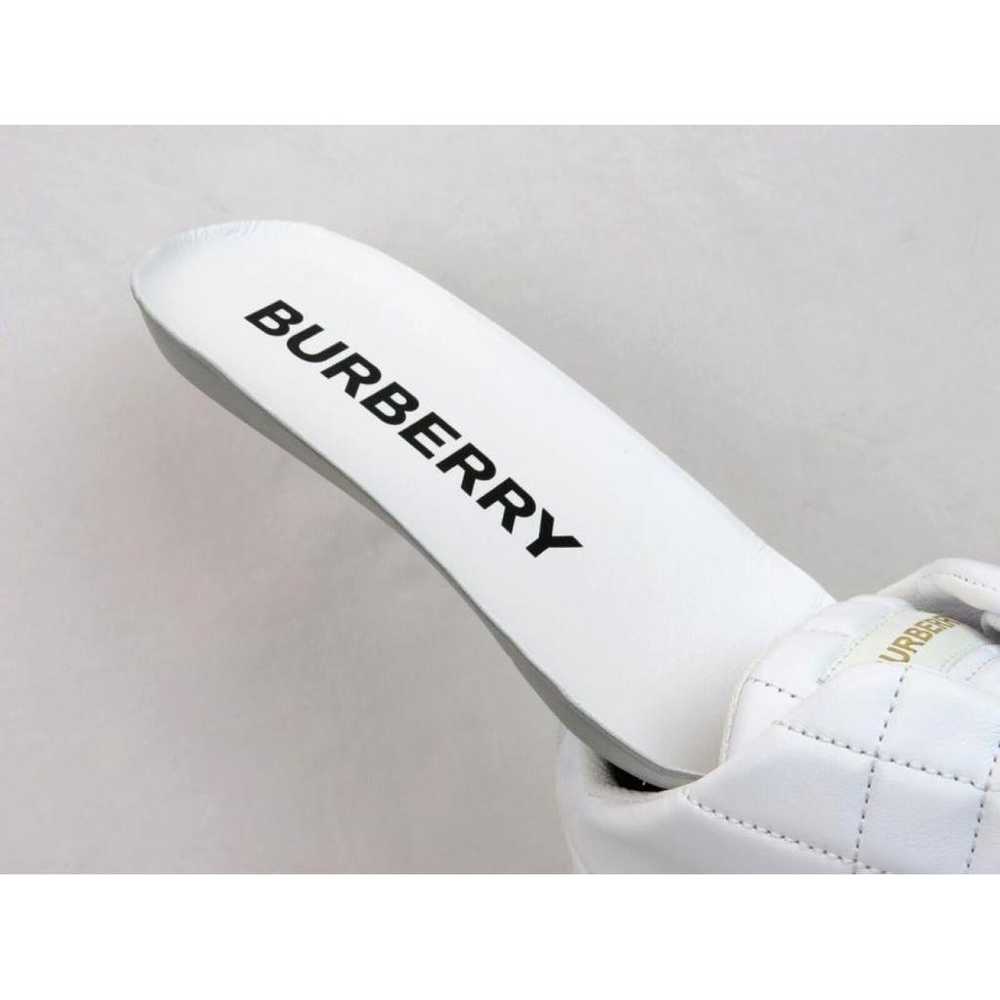 Burberry Leather low trainers - image 12