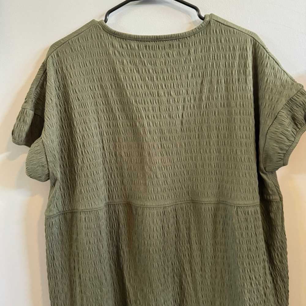 Madewell Green (Re)sourced Crinkle-Knit Tiered Mi… - image 10