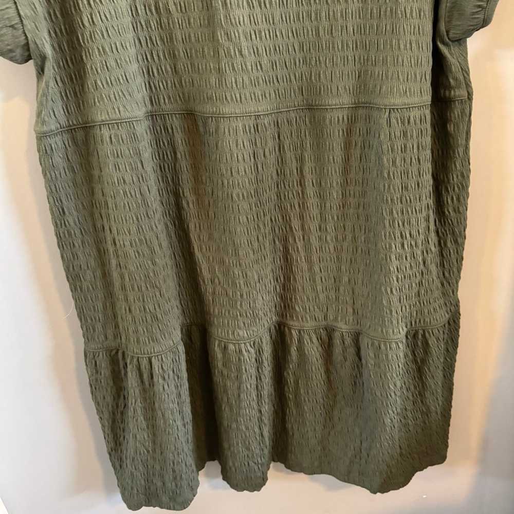Madewell Green (Re)sourced Crinkle-Knit Tiered Mi… - image 11