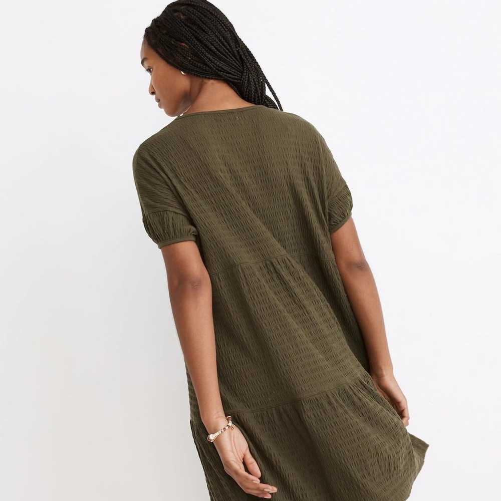 Madewell Green (Re)sourced Crinkle-Knit Tiered Mi… - image 3