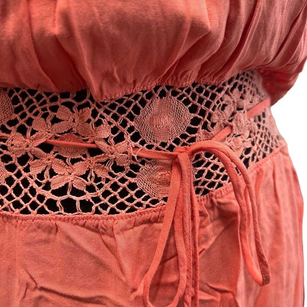 Mijo Michelle Jonas-Poet Maxi Dress-Crochet-Long-… - image 7