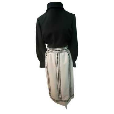 Vintage Herman Marcus Dallas Black/White Long Dres