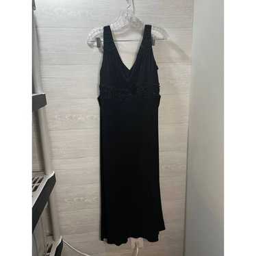 Adrianna Papell Beaded Midi Dress Size 12 NWOT