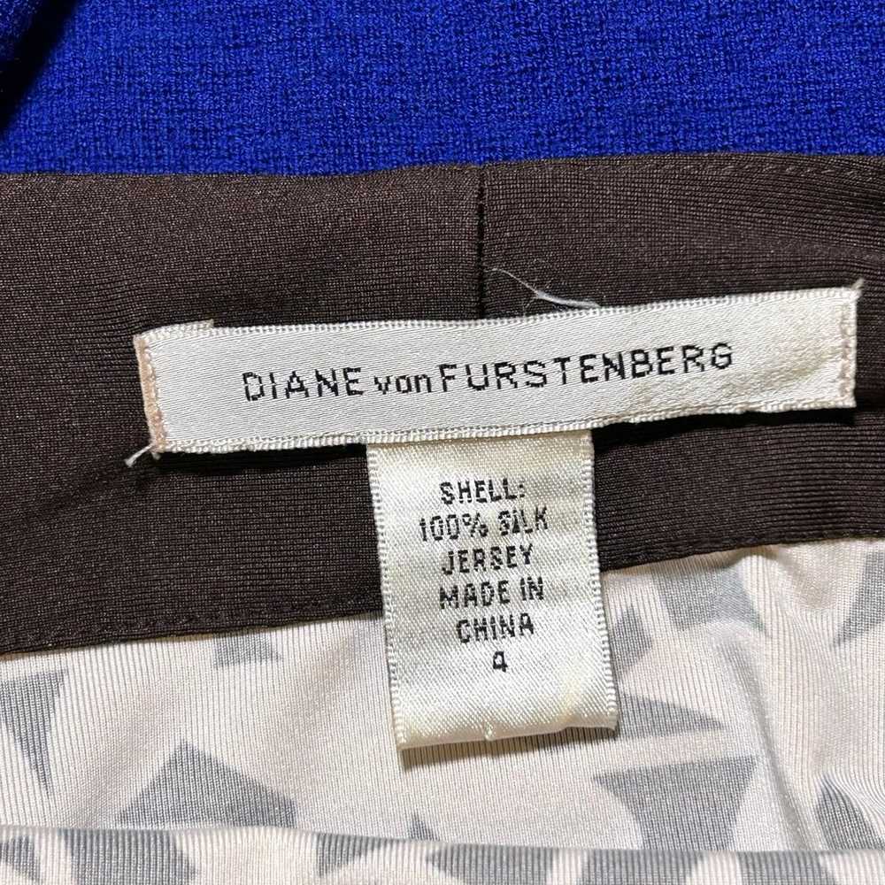 Diane Von Furstenberg Renny Silk Jersey Wrap Dres… - image 7