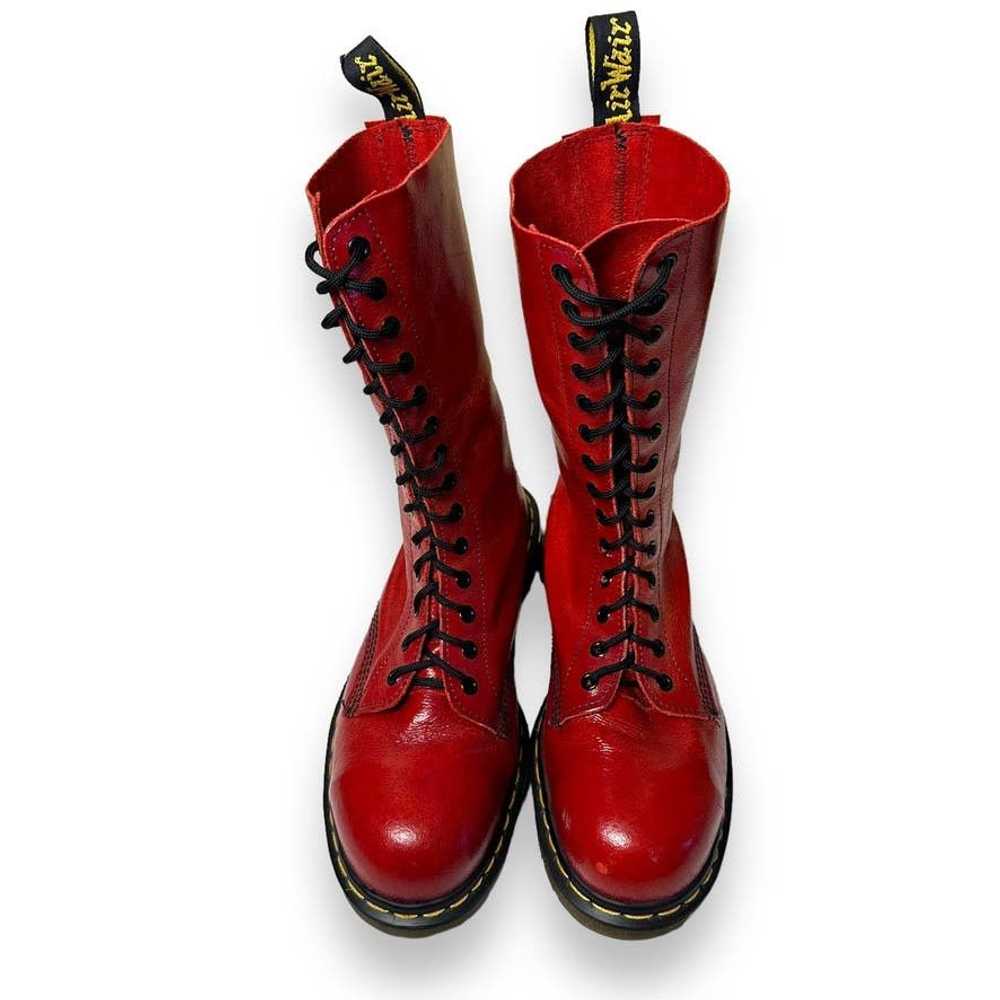 Dr. Martens Dr. Martens Steel Toe Combat Boots Ma… - image 5
