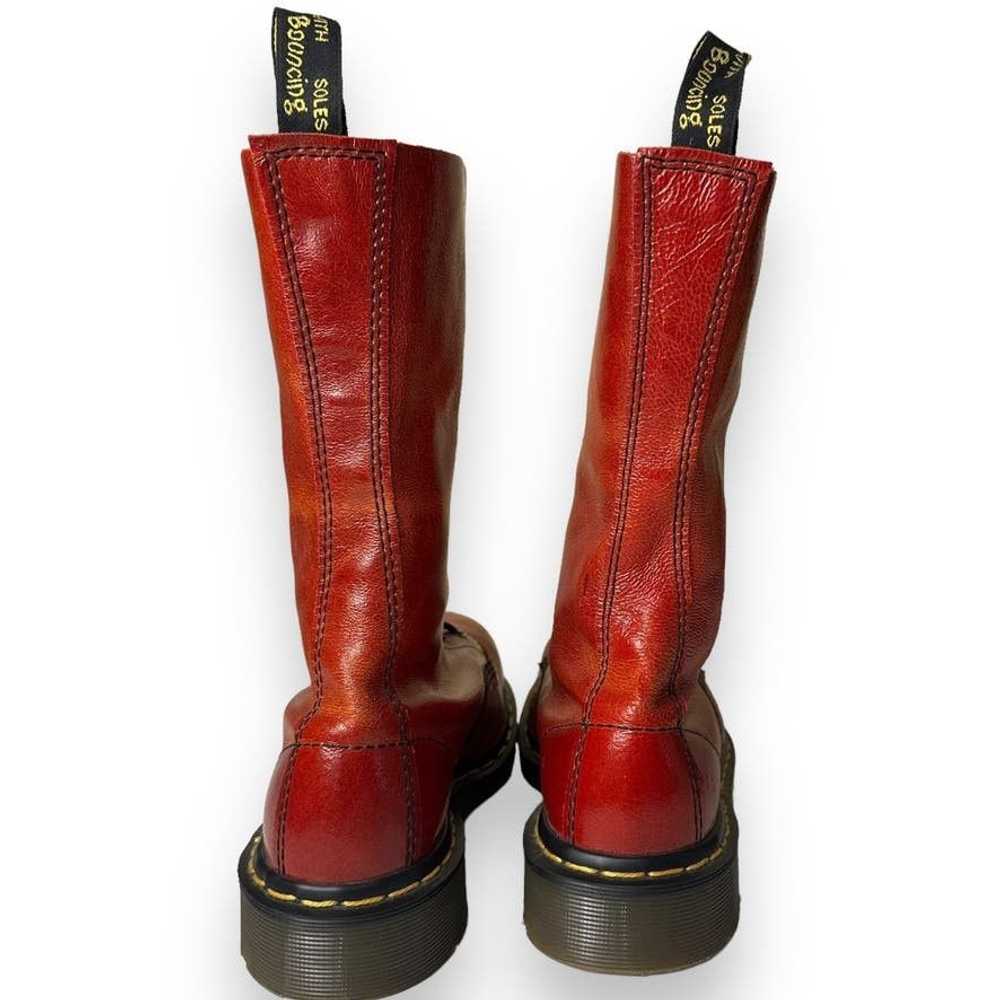 Dr. Martens Dr. Martens Steel Toe Combat Boots Ma… - image 6