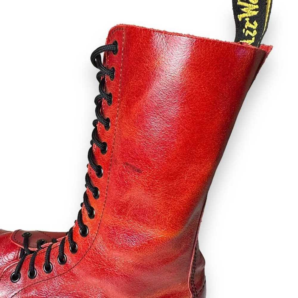 Dr. Martens Dr. Martens Steel Toe Combat Boots Ma… - image 8