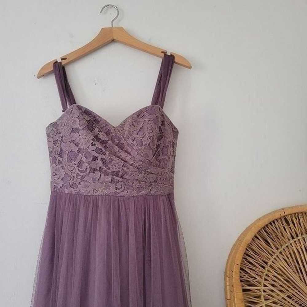 Jenny Yoo Collection Bridesmaid Dress Purple 6 La… - image 3