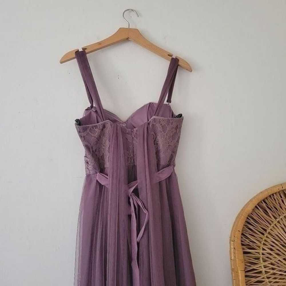 Jenny Yoo Collection Bridesmaid Dress Purple 6 La… - image 9