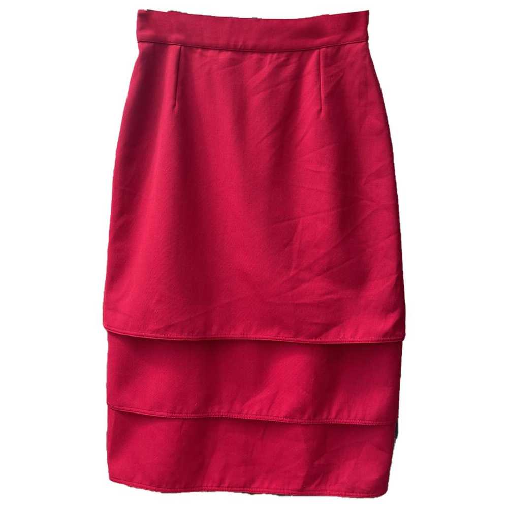 Gianni Versace Wool mid-length skirt - image 1