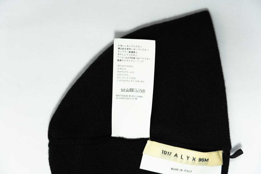 1017 Alyx 9sm Black Logo Beanie - image 6