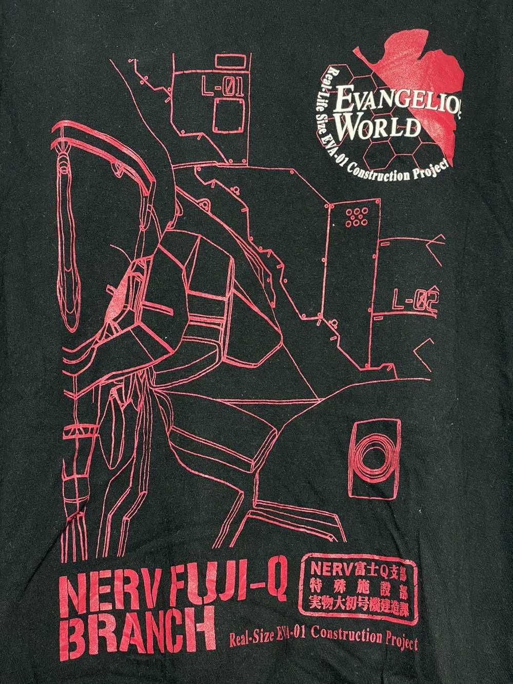 Vintage Evangelion Tees / Akira Anime - image 3