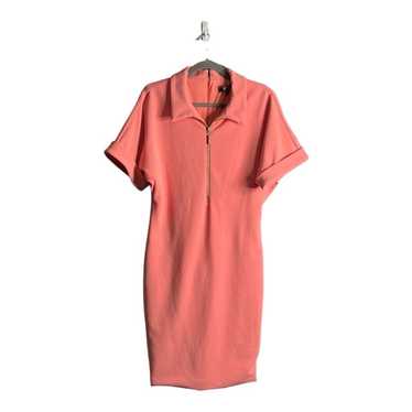 Badgley Mishka Pink Short Sleeve Dress With Expose