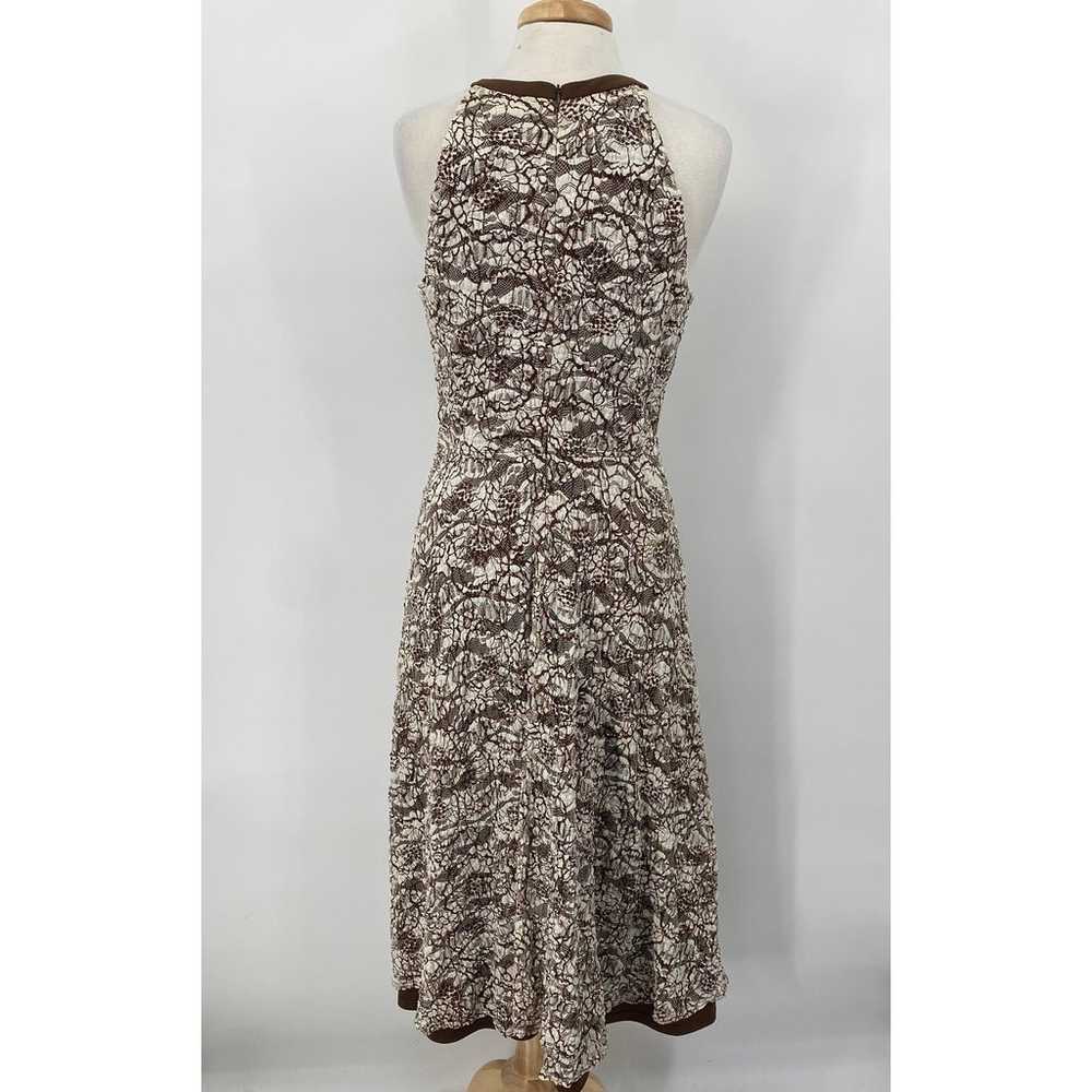 Vintage Joseph Ribkoff Midi Dress Lace Overlay Sl… - image 5