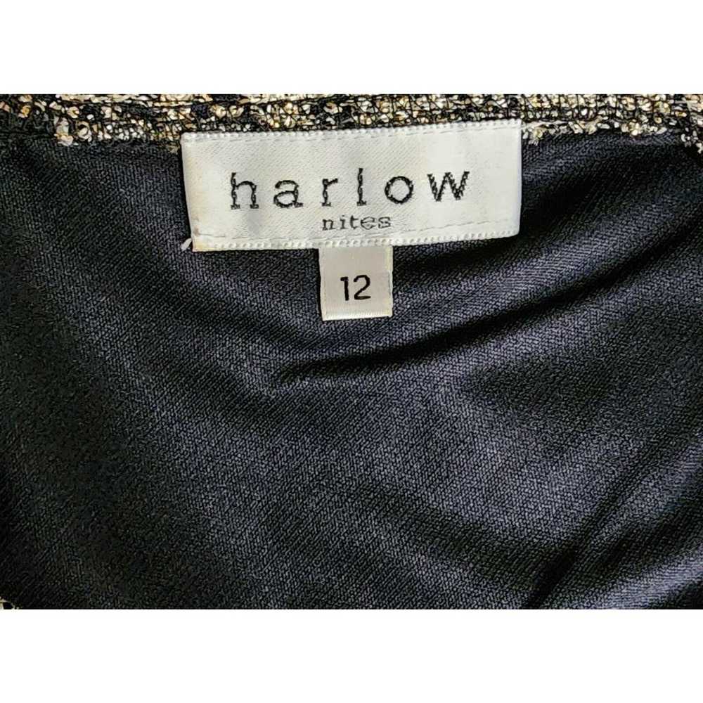 Harlow Vintage Size 12 Knit Crochet Fringed Lace … - image 10