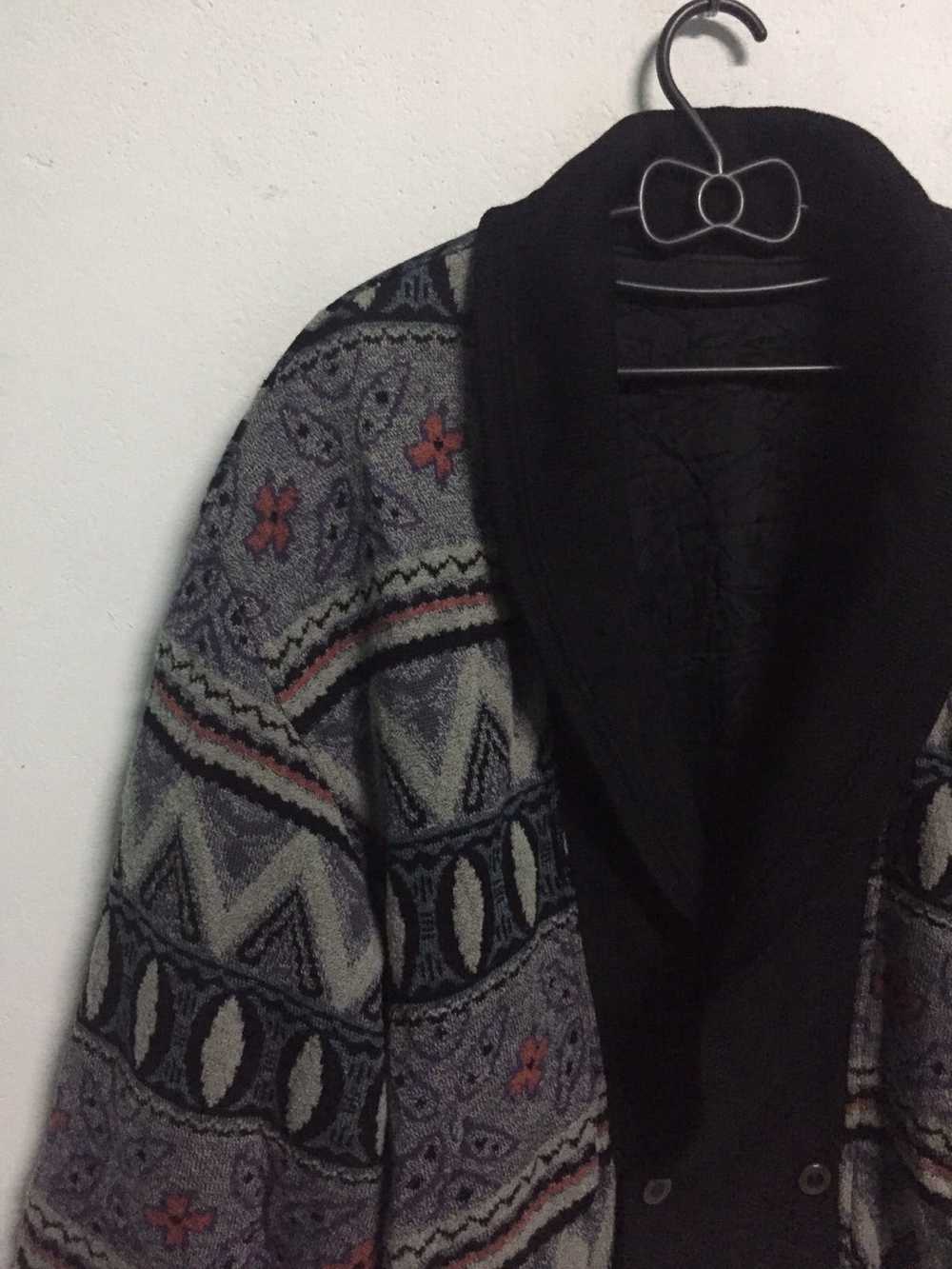 Balenciaga Sport CozyOverprint Knit Jacket Sweate… - image 4