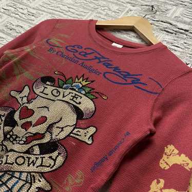 Ed Hardy Y2K Vintage Ed Hardy X Christian Audigie… - image 1