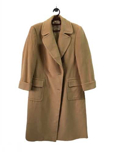 CELINE PARIS WOOL DOUBLE BREAST LONG COAT