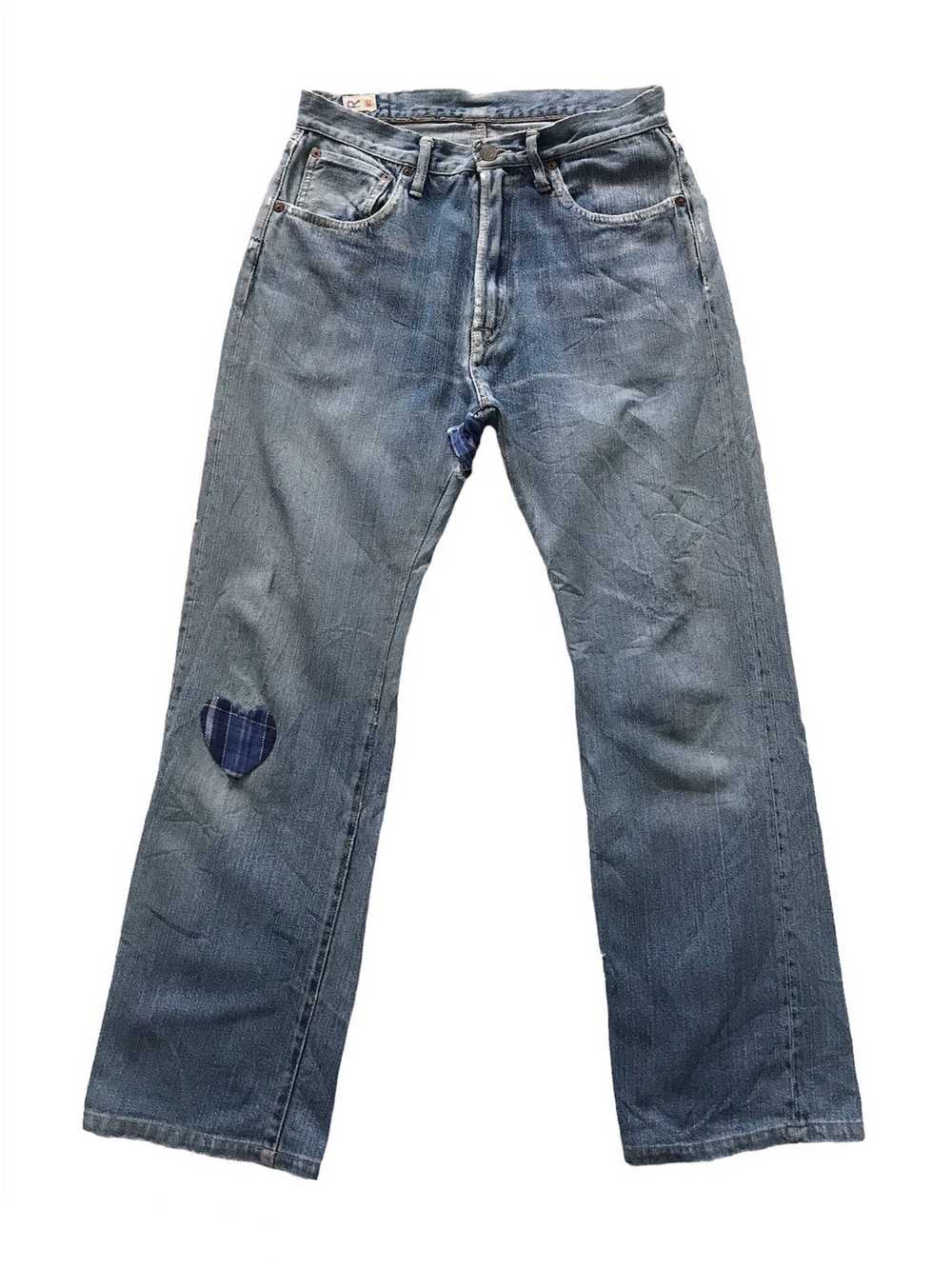 45rpm - Distress R 45 Rpm Denim Jeans Pant - image 1