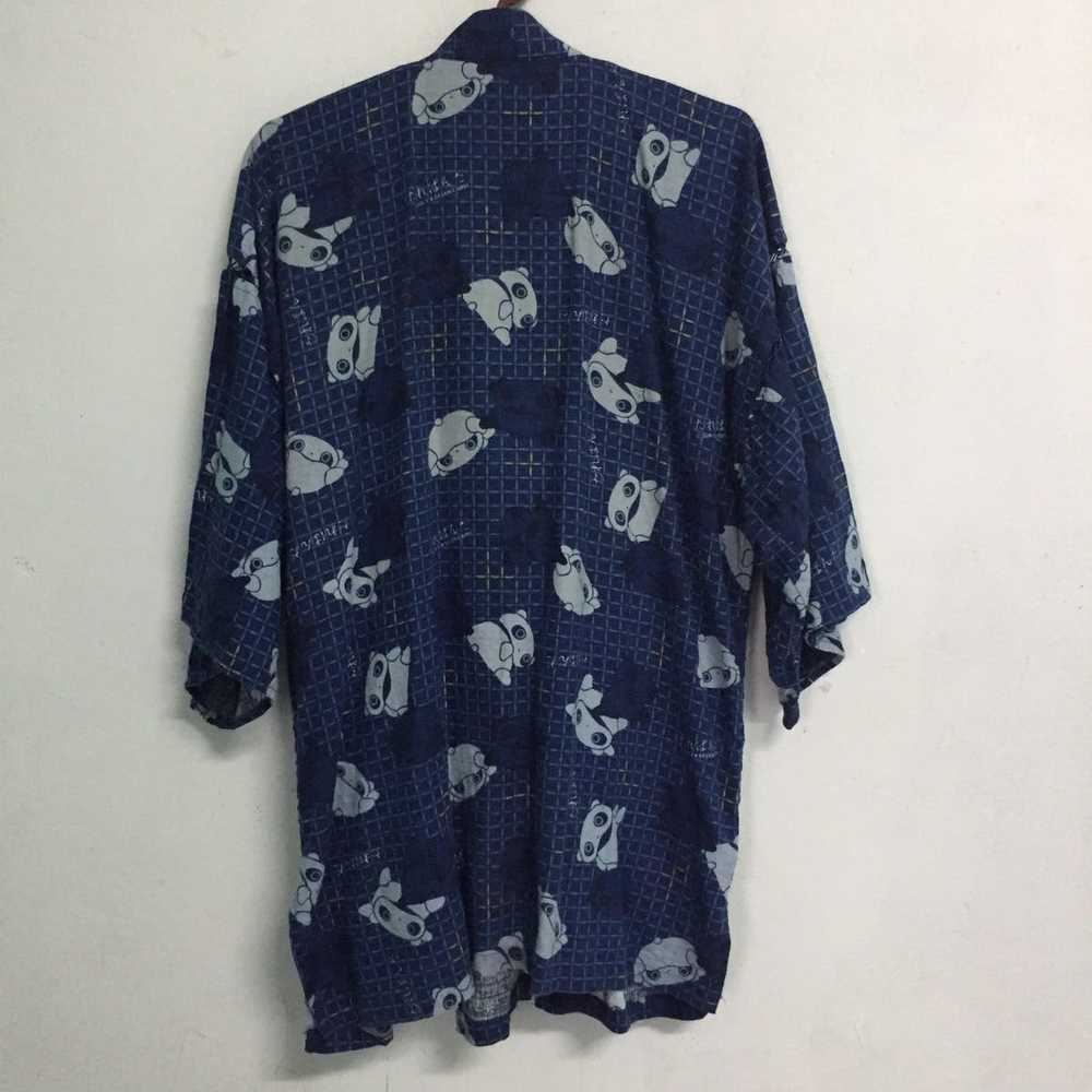 Japanese Brand - San-X+Green Camel Kimono Cardiga… - image 12