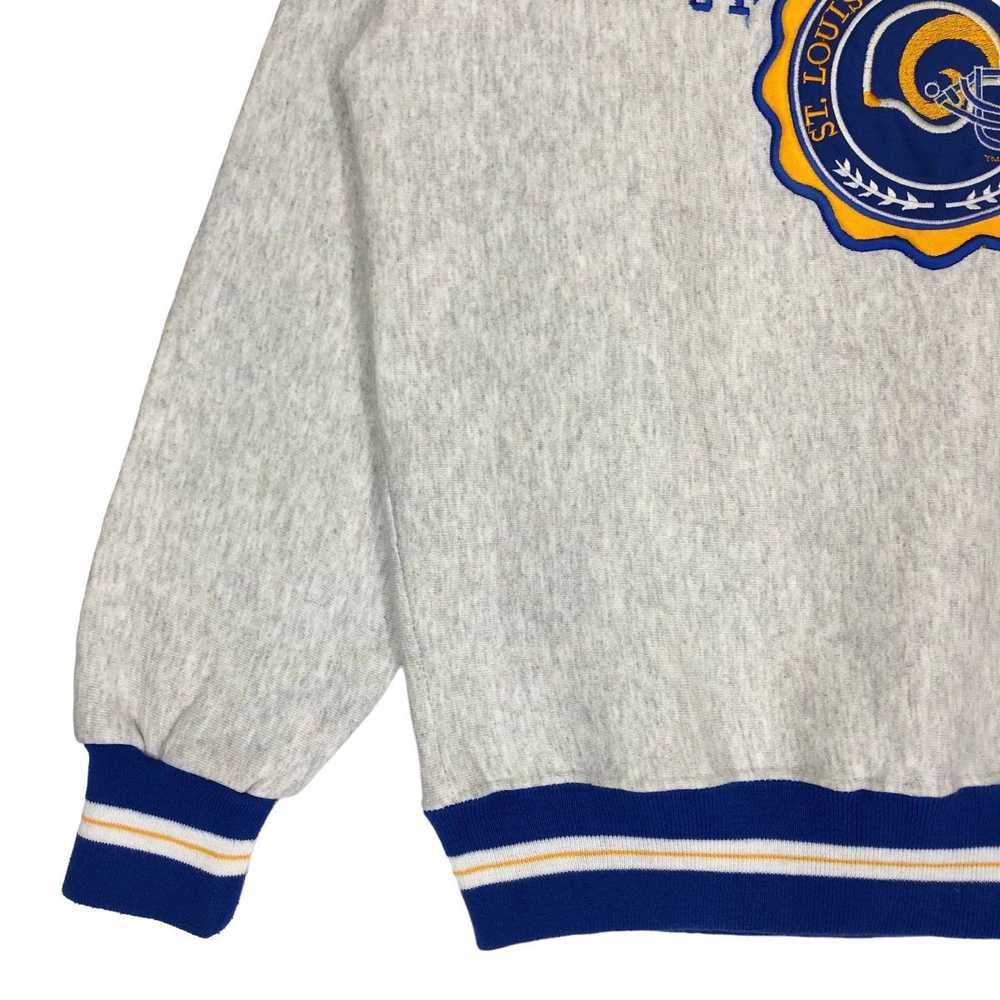Vintage St Louis Rams Football Sweatshirt Embroid… - image 5