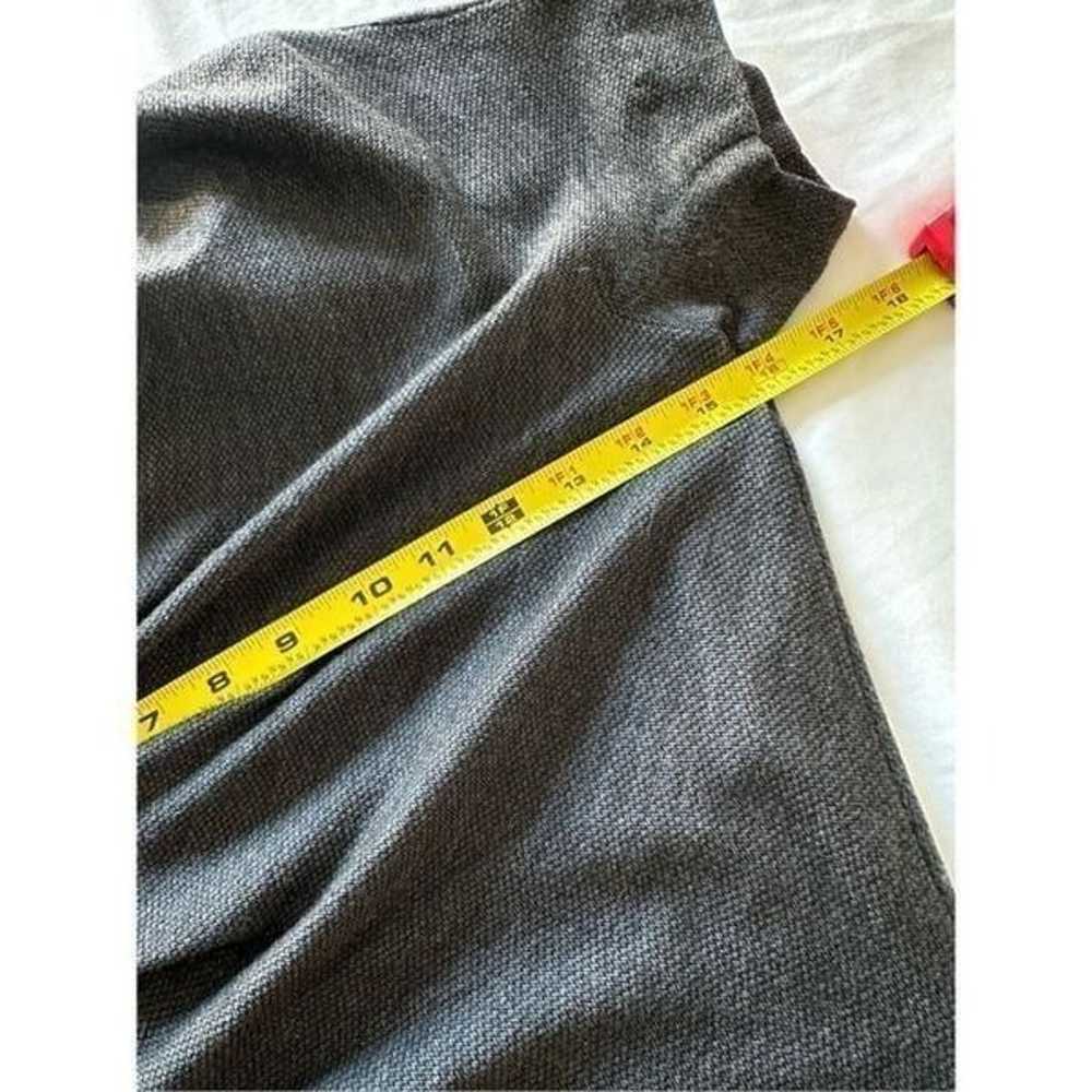 Max Mara Asymmetrical Wool Midi Lenth dress size … - image 4