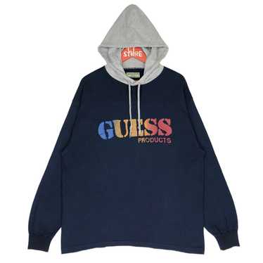 Vintage 1994 Guess Hoodie Big Logo - image 1