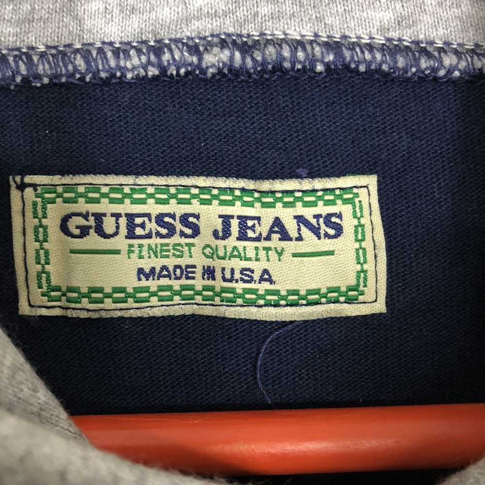 Vintage 1994 Guess Hoodie Big Logo - image 8