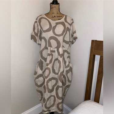 KLASIKS Italian Linen Dress Oversized - image 1
