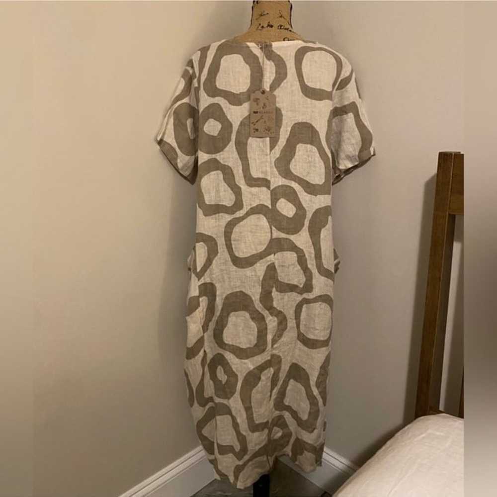 KLASIKS Italian Linen Dress Oversized - image 7