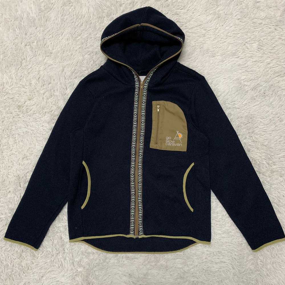 Japanese Brand - Go slow caravan hoodie jacket - image 1