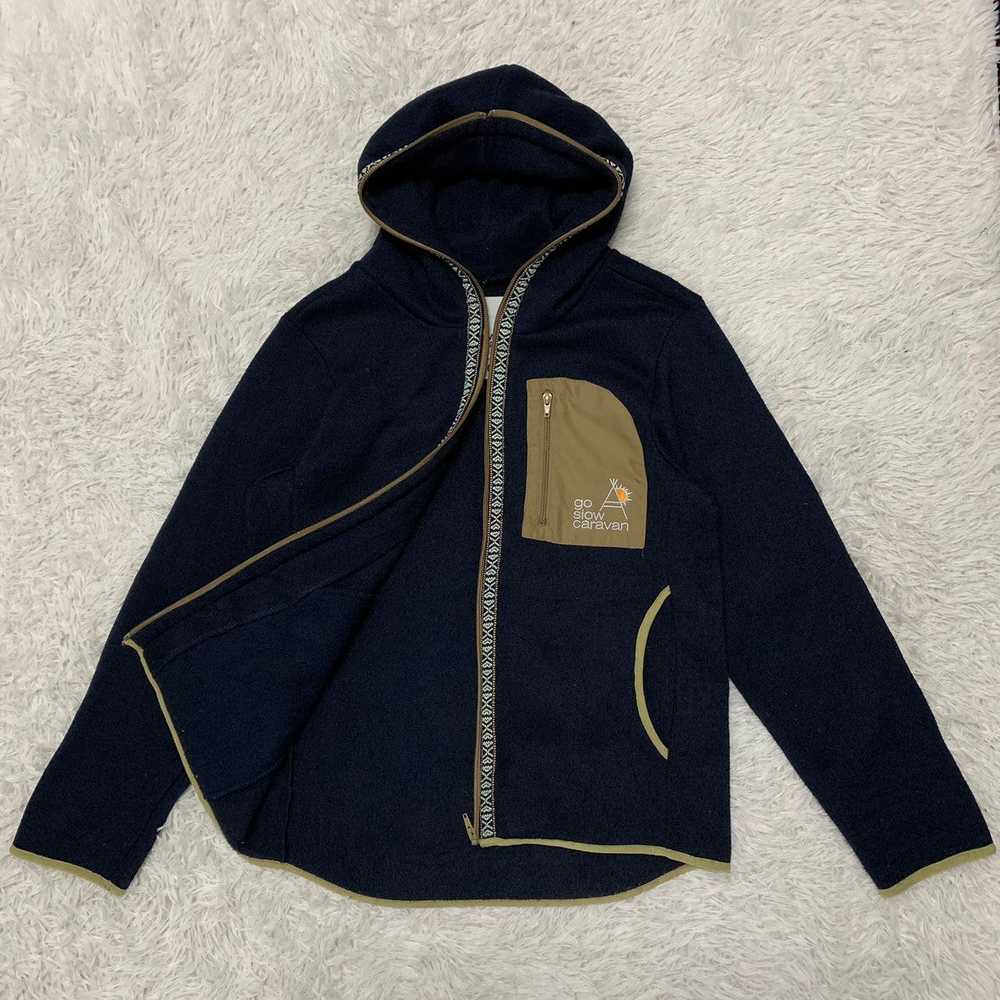 Japanese Brand - Go slow caravan hoodie jacket - image 3