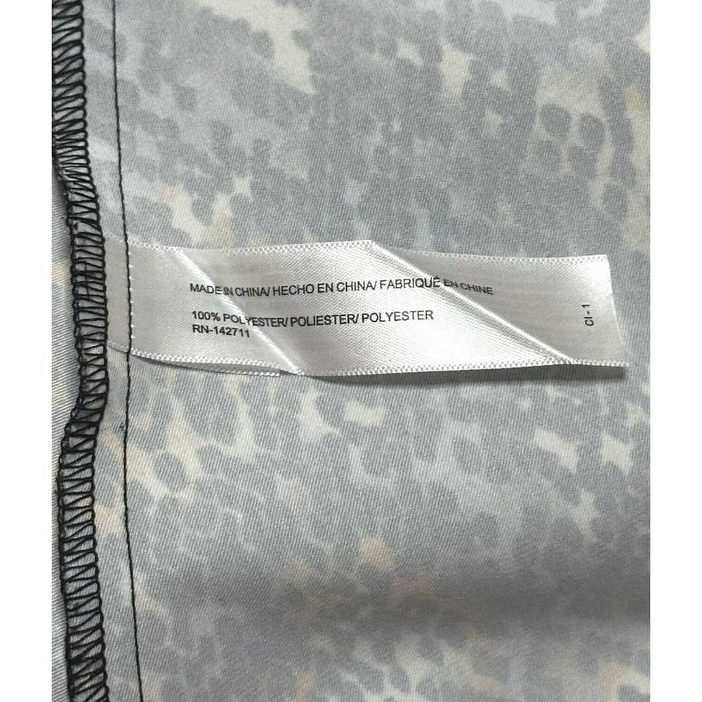 ELOQUII Snake Dotted Print A-Line Dress Midi Butt… - image 11