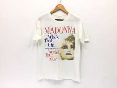 Vintage 80s 1987 Madonna Singer Pop T-Shirt - image 1