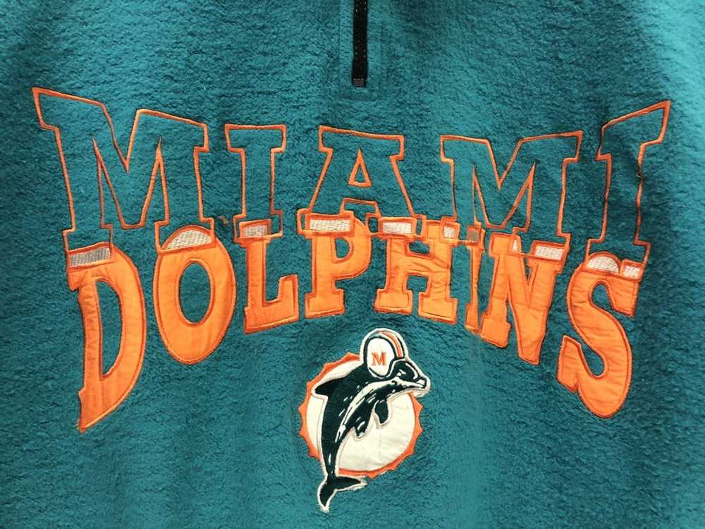 Vintage Miami Dolphin Football Team Fleece Sweats… - image 3