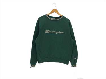 Vintage Champion Big Logo Spellout Sweatshirt - image 1