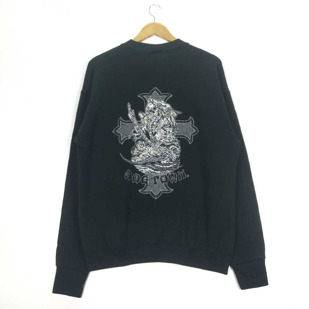 Vintage 90s Dog Town Crewneck Sweatshirt - image 1