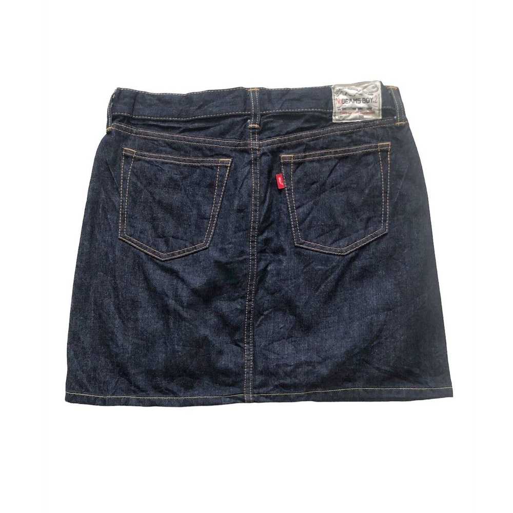 Beams Plus - Beams Boy Denim Mini Skirt - image 2