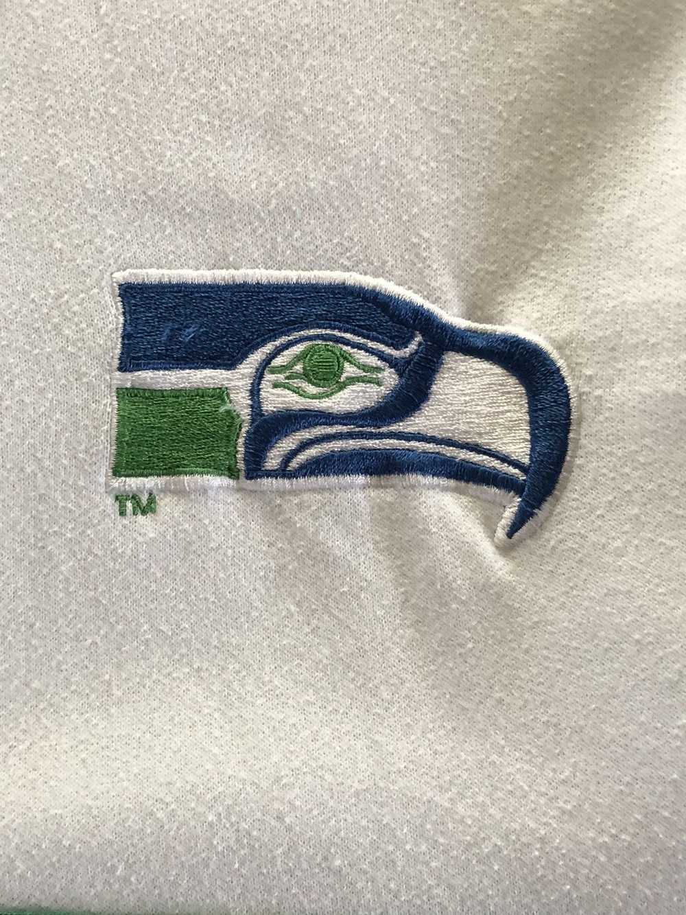 Logo 7 - Vintage 80s Seattle Seahawks Sweatshirt - image 7