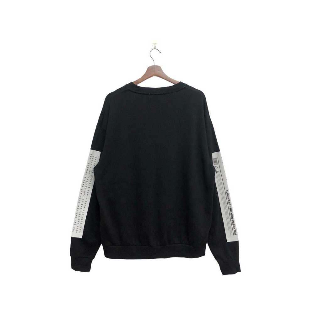 Designer - Suggestion Reflective Logo Crewneck Sw… - image 2