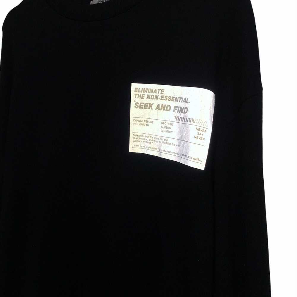 Designer - Suggestion Reflective Logo Crewneck Sw… - image 5